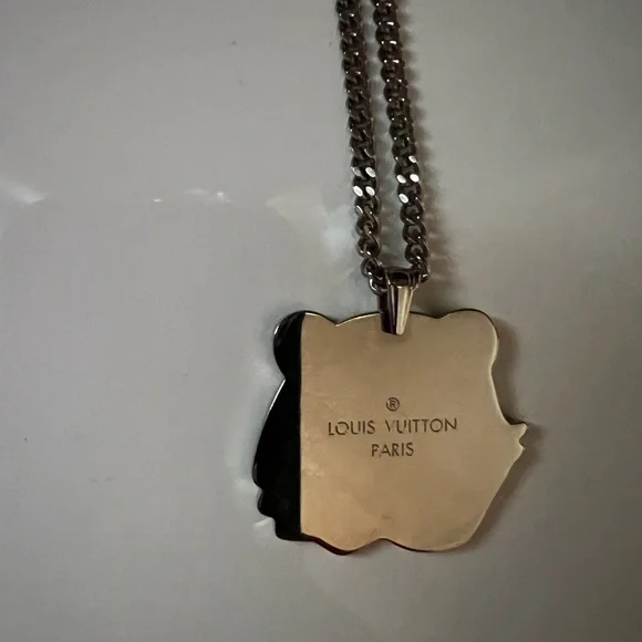 Louis Vuitton x Nigo Tiger Pendant Necklace